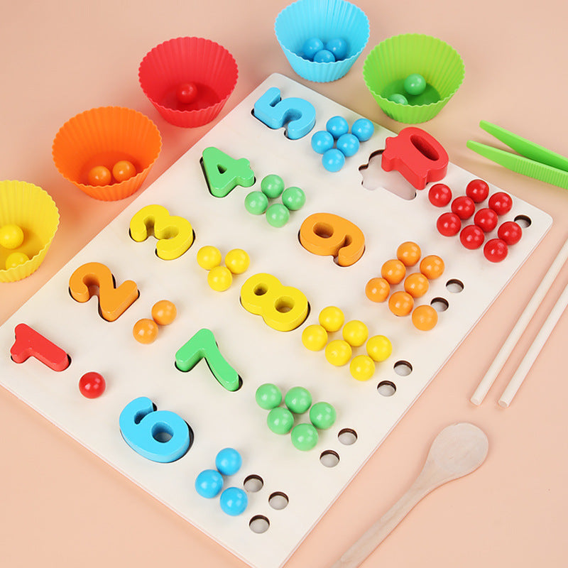 Children's Wooden Beads Board Toy